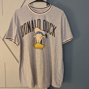 Disney Light Gray Donald Duck Tee